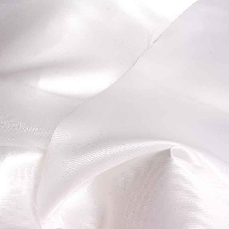 Ткань Атлас 80гр/м2, 100пэ, 150см, белый/S501, (50м) TPX0431
