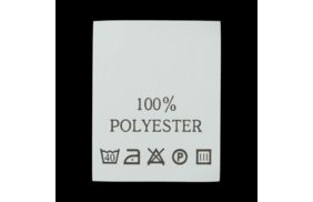 с102пб 100%polyester - составник - белый (уп 200 шт.) купить по цене 171.6 руб - в интернет-магазине Веллтекс | Калининград
