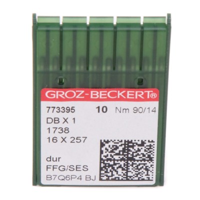 Иглы GROZ-BECKERT DBx1SES №90 (уп.10шт.) (0)