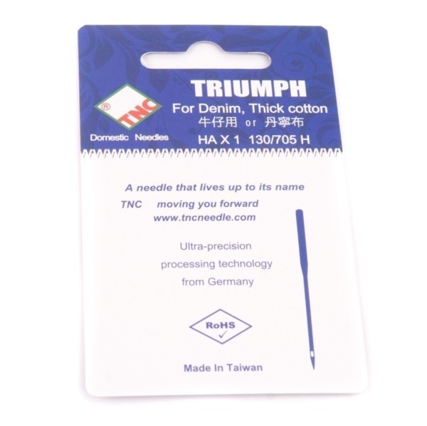 Иглы для БШМ TRIUMPH New 130/705H Джинс №110 (уп.5шт)2