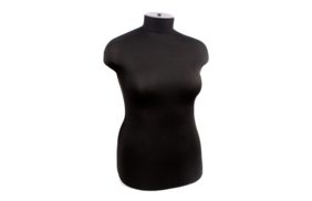 манекен женский р52 (104-84-110) мягкий цв чёрный купить по цене 11119.2 руб - в интернет-магазине Веллтекс | Калининград
