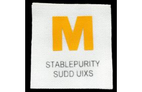 нашивка m stablepurity sudd uixs белый/желтый 4.5*4.5см – товары для шитья дома купить в Веллтекс | Калининград
