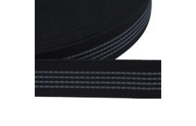 резинка тканая с латексом 3*4 цв черный 025мм (уп 25м) ekoflex купить по 50.88 для тактического снаряжения в Калининграде 