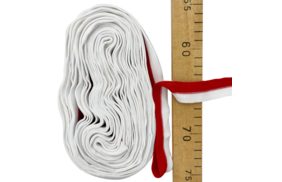 лампасы №185 цв белый красный 2,5см – товары для шитья дома купить в Веллтекс | Калининград
