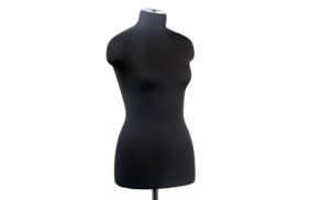 манекен женский р44 (88-68,8-96) твёрдый цв чёрный ост купить по цене 5580 руб - в интернет-магазине Веллтекс | Калининград
