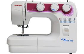 бытовая швейная машина janome my style 280s купить по доступной цене - в интернет-магазине Веллтекс | Калининград
