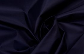 ткань курточная таффета 190t, wr/pu silver, 65гр/м2, 100пэ, 150см, синий темный/s058, (рул 100м) d купить в Калининграде.