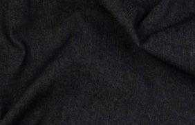 ткань джинса 295гр/м2, 97хб/3спан, 146см, черный, 7350/c#4 tog01 купить по цене 539.98 руб в розницу от 1 метра - в интернет-магазине Веллтекс