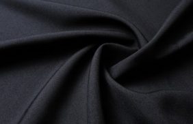 ткань габардин 180гр/м2, 100пэ, 150см, черный/s580, (рул 50м) tpx051 купить в Калининграде.